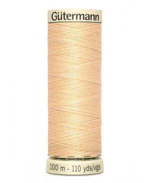 Universal sewing thread Gütermann in light beige color 6