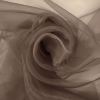 Organza in dark beige color 0400/179