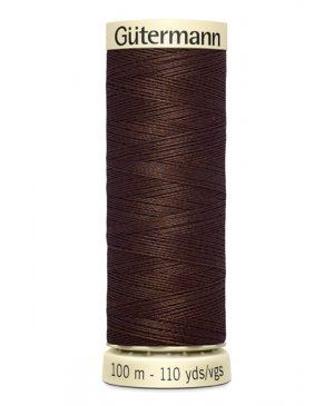Universal sewing thread Gütermann in chestnut brown color 694