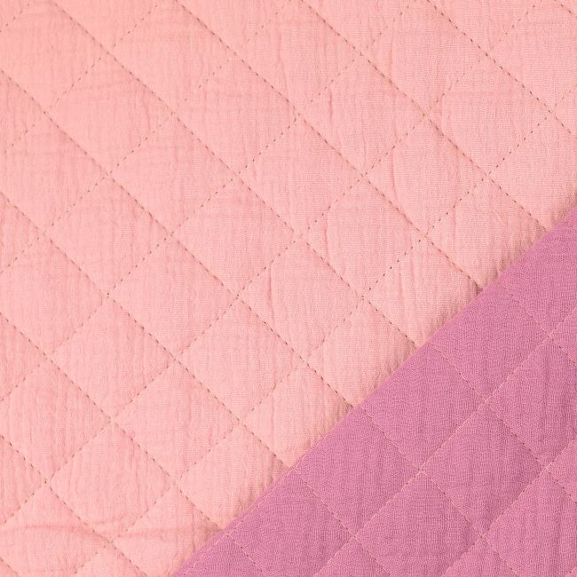Cotton muslin stitching in pink 209884.0806