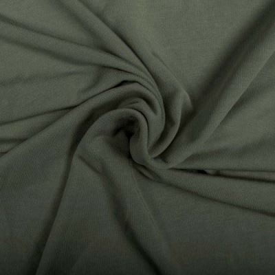 Piece 1.4m - bamboo knit in gray-blue color BAMSED_1.4M