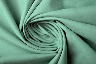 Cotton canvas in dark menthol color 0150/322 Cotton canvas in dark menthol color 0150/322