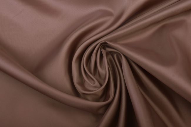 Polyester lining in brown color 190T/17118