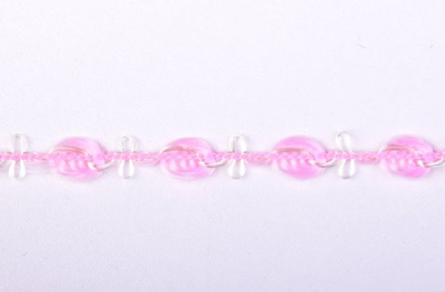 Decorative braid in pink 11454