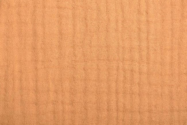 Four-layer muslin in ocher color 186210