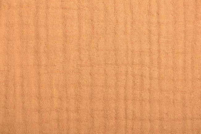 Four-layer muslin in ocher color 186210