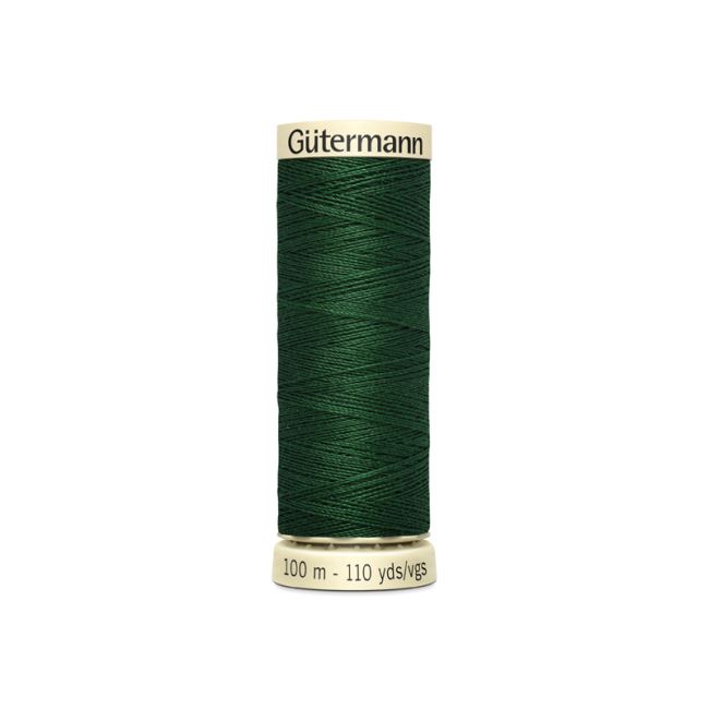 Universal sewing thread Gütermann in dark green color 456