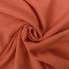 Brushed viscose in brick color 0796/445
