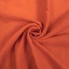 Muslin in dark orange color 0698/454