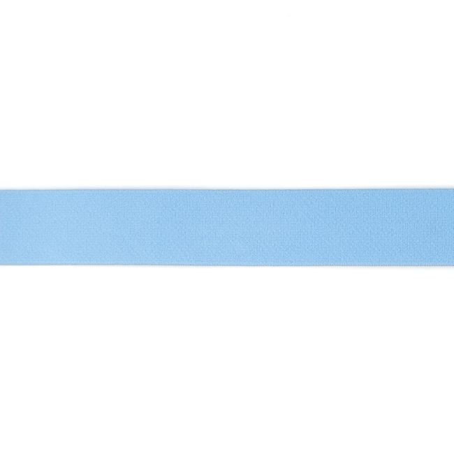 30 mm wide laundry elastic in light blue color 686R-185375