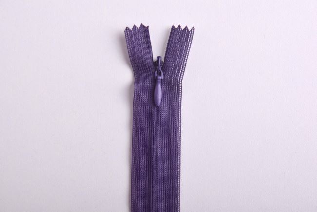 Hidden zipper in purple 20 cm I-3W0-20-196