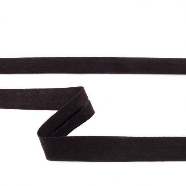 Black suede edging strip 43411