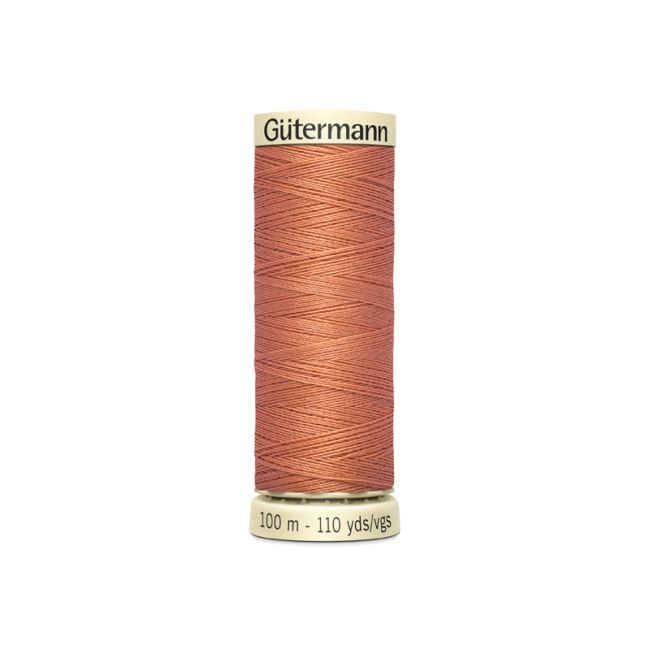 Universal sewing thread Gütermann in dark salmon color 377