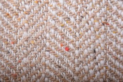 Coat fabric in beige color with zigzag pattern TI2053 (2)