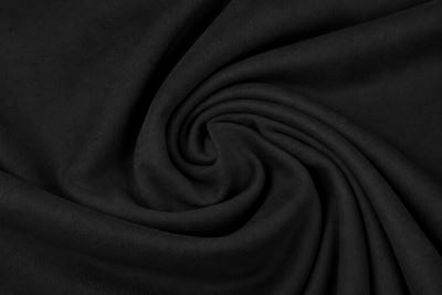 Artificial suede in black color CSCLC-2673/15 (2)