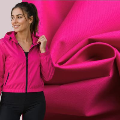 Pink suede fabric with hydrophobic treatment DS-DEC0076 Pink suede fabric with hydrophobic treatment DS-DEC0076