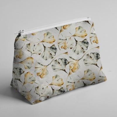 Set for sewing a cosmetic bag with leaf print KT012 (1)