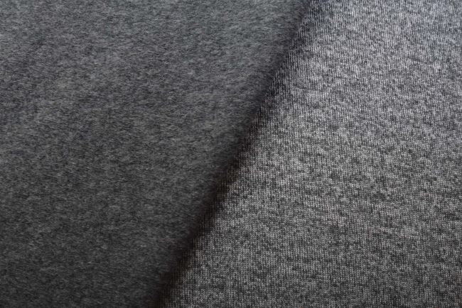 Boiled wool in dark gray color DS-GL2101