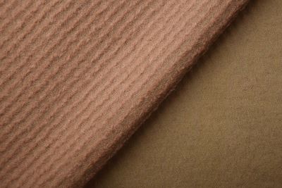 Coat knit in dark beige with studs DS-NS057