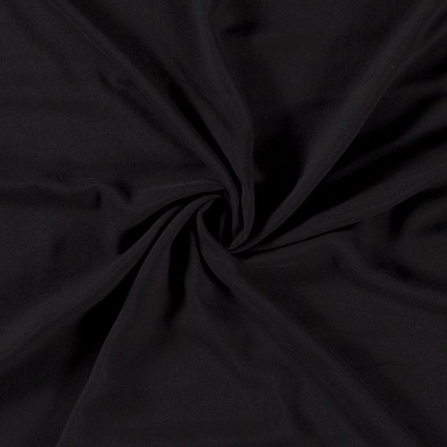 Viscose fabric in black 14299/069