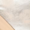 Artificial suede in light beige with metallic print 21108/178