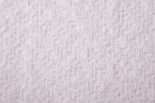 Coat fabric in light gray color TI2039