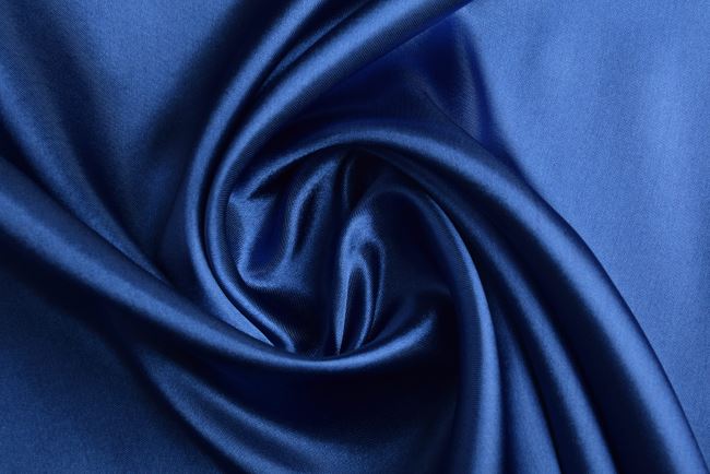 Satin in the color royal blue 0141/655