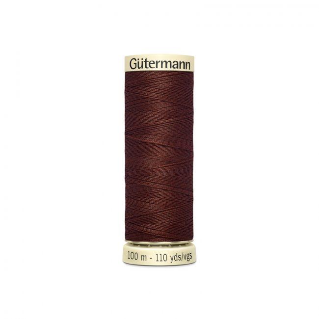 Universal sewing thread Gütermann in dark brown color 230