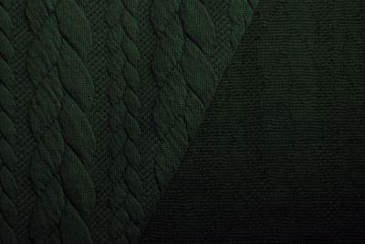 Knitwear in dark green color with braids 13423/201 (3)