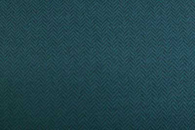 Woolen knit fabric in petrol color with zigzag pattern NS3163