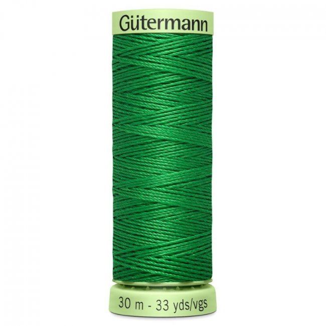 Extra strong Gütermann sewing thread in grass green color J-396