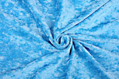 Velor de panne turquoise 0140/660