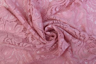 Lace in pink color with flower motif CCHB-250 (5)