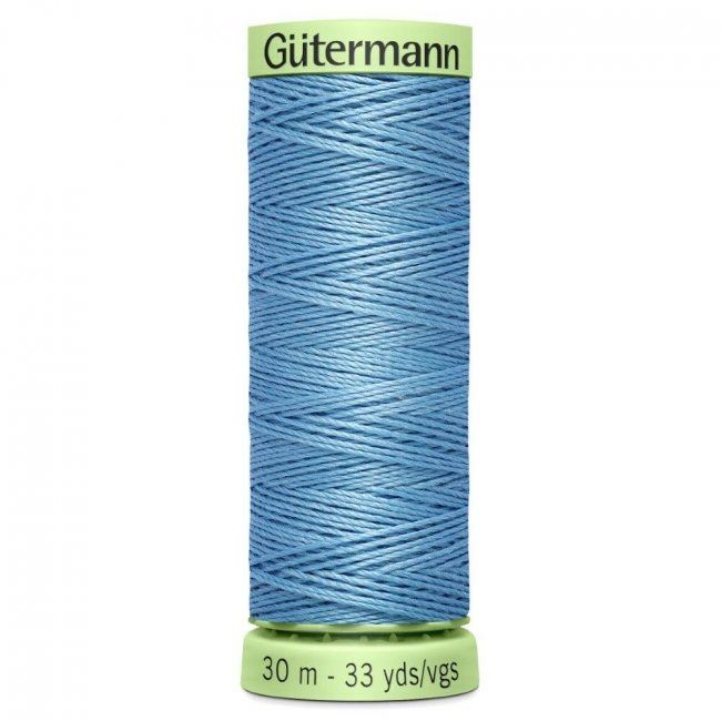 Gütermann extra strong sewing thread in light blue color J-143