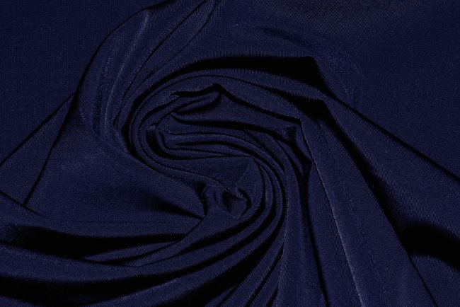 Functional knitwear in dark blue color with gloss MO705066