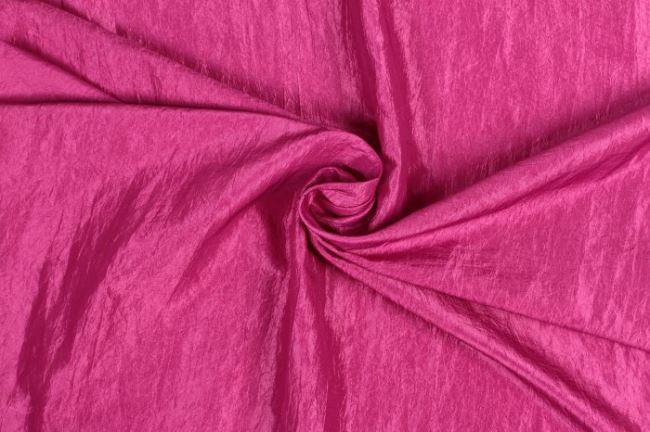 Crested taffeta in deep pink color 05516/712