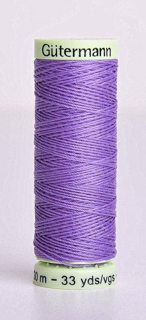 Extra strong Gütermann sewing thread in purple color J-391
