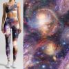 Functional knitwear with digital galaxy print 20252/043