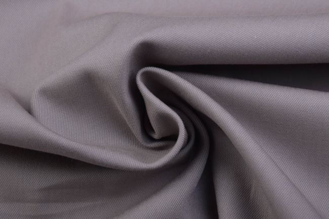 Cotton twill - Gabardine in gray beige color TI587