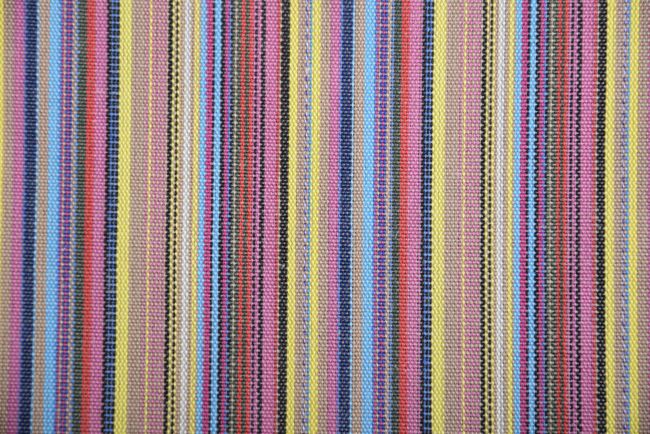 Native American fabric with woven decorative stripes 13152/024