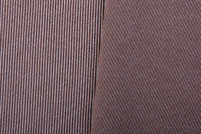 Thicker costume knit in brown color TI137