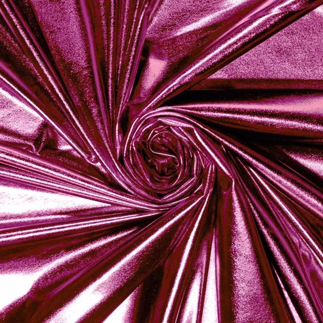 Lamé knitwear in fuchsia color 09746/117
