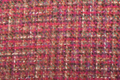 Coat fabric with colorful woven pattern TI155