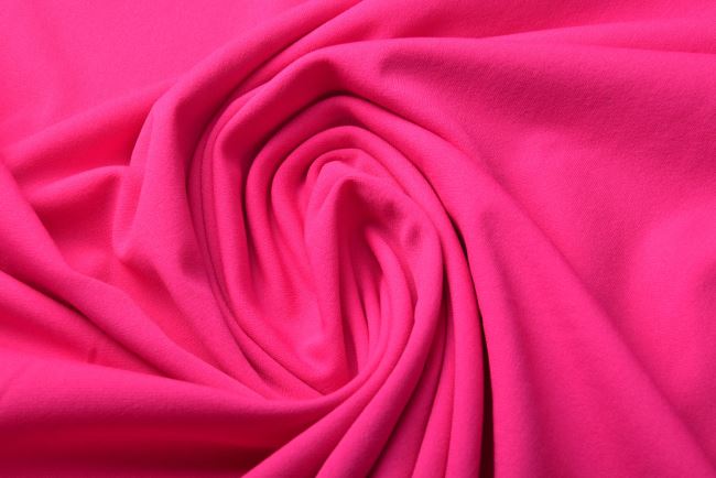 Functional knitwear in bright pink color MOR0074
