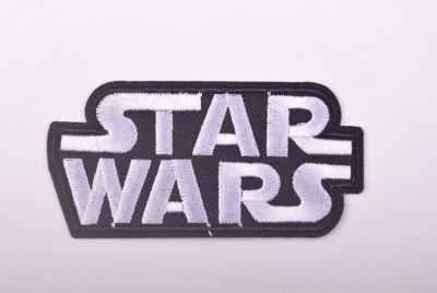 Iron-on patch with the inscription STAR WARS TH378