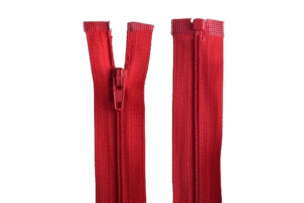 Separable red zipper 35 cm long 3CR35/148