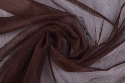 Soft tulle in brown color 330-61204
