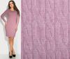 Knitted with braids in pink color 0959/820