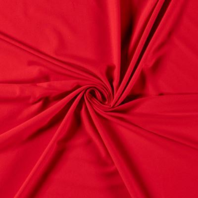 Cotton knit in red color 03999/015