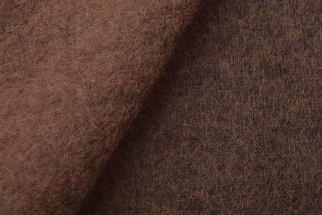 Boiled wool in brown color DS-GL2082